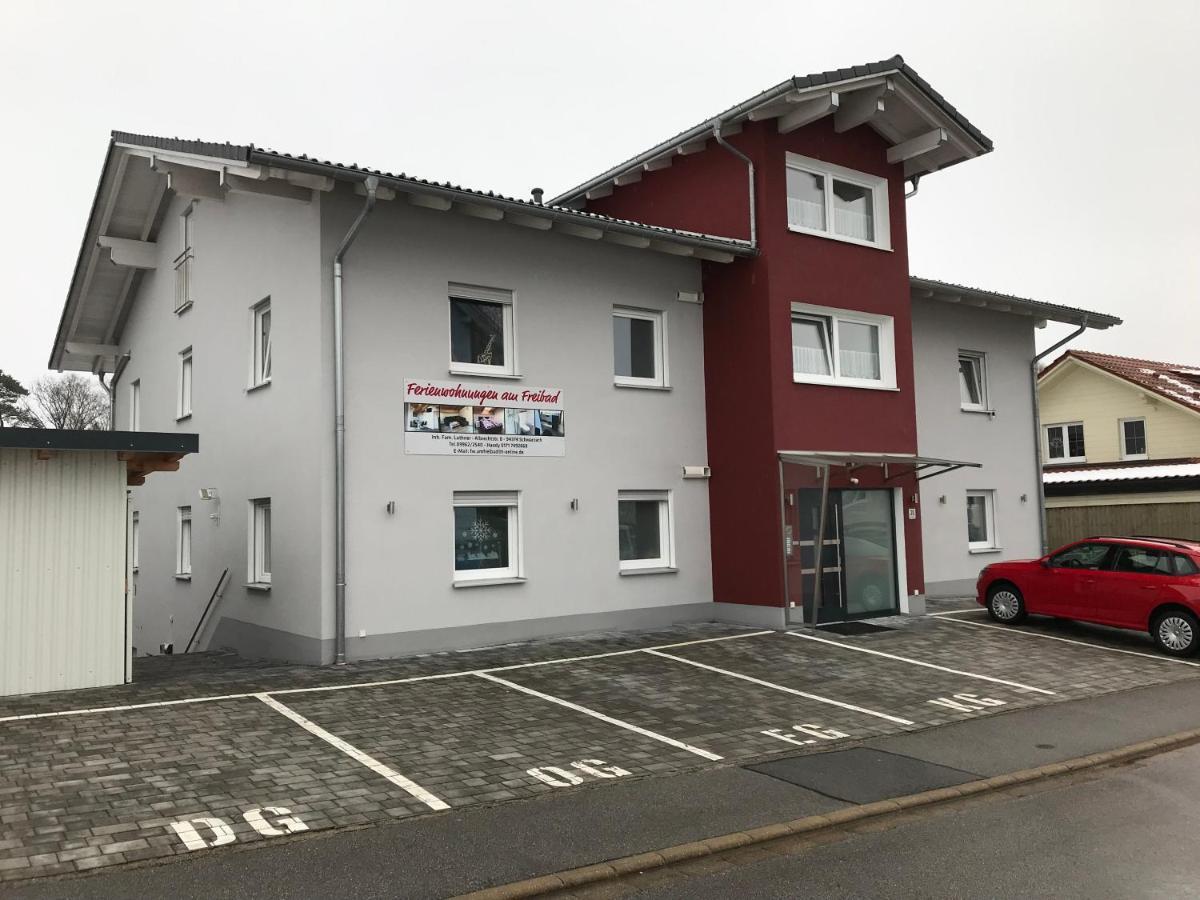 Ferienwohnung am Freibad Schwarzach Exterior foto